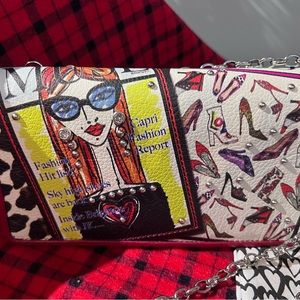 🎄❤️🎁Brighton Collectibles “Muse” Fashionista Wallet Crossbody Bag!!